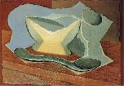 Juan Gris Bottle and cup oil painting